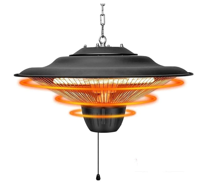 High ceiling infrared heater