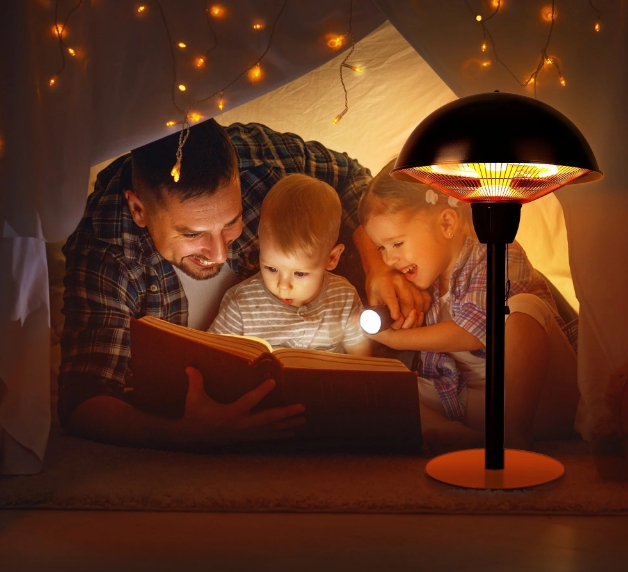 Smallest electric heater